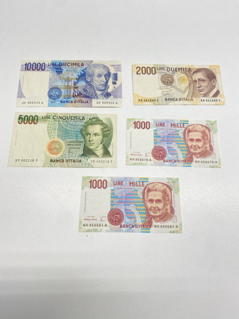 Mercatopoli Set 5 Banconote Italia