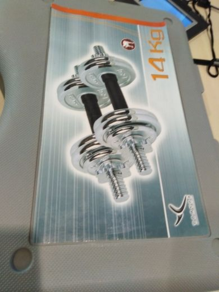 Mercatopoli Set Manubri Con Pesi 14kg Valigetta