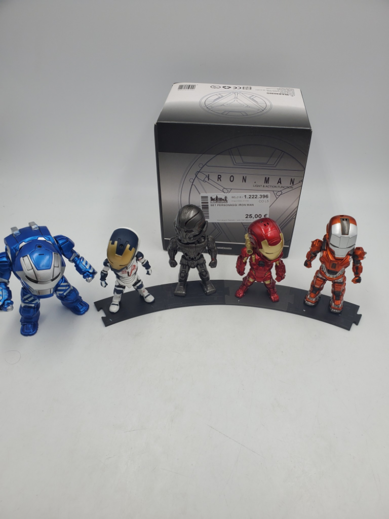 Mercatopoli Set Personaggi Iron Man