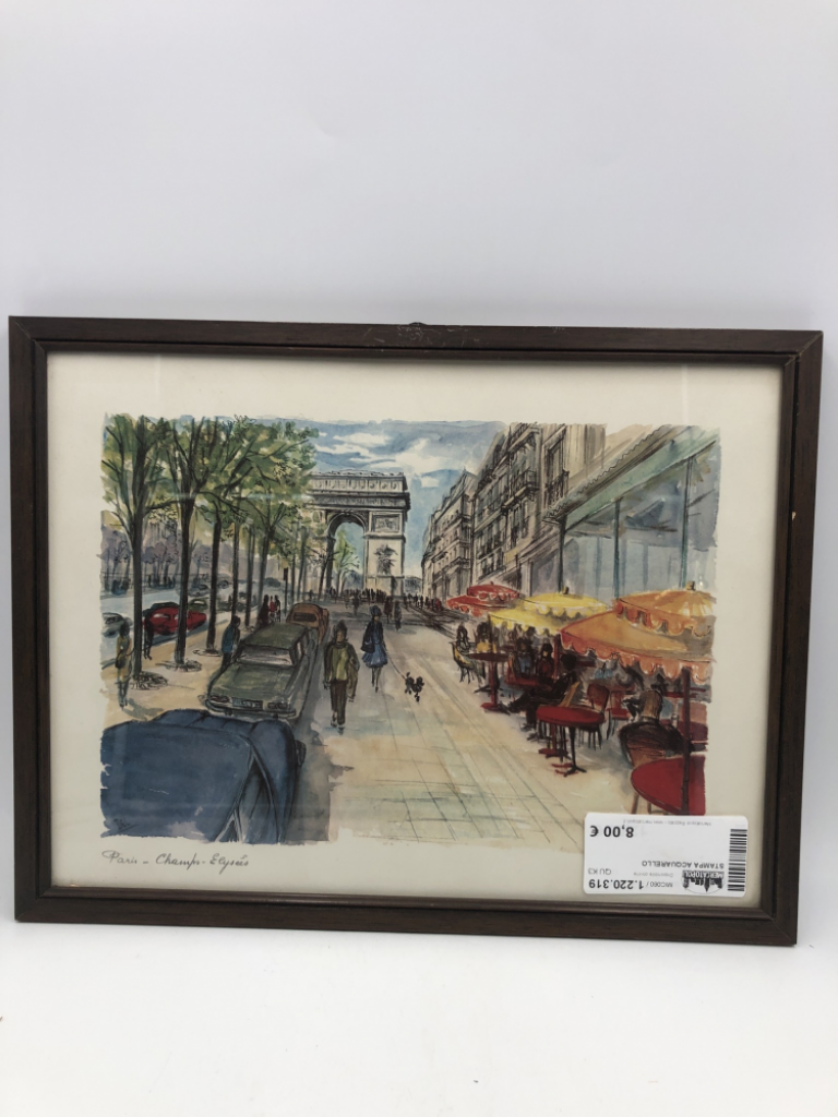 Mercatopoli Stampa Acquarello