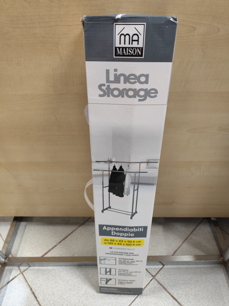 Mercatopoli Stendino Appendiabiti Doppio