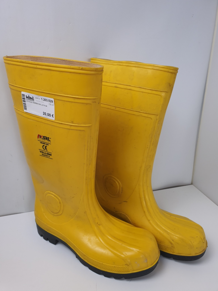 Mercatopoli Stivale Gomma Giallo N 44