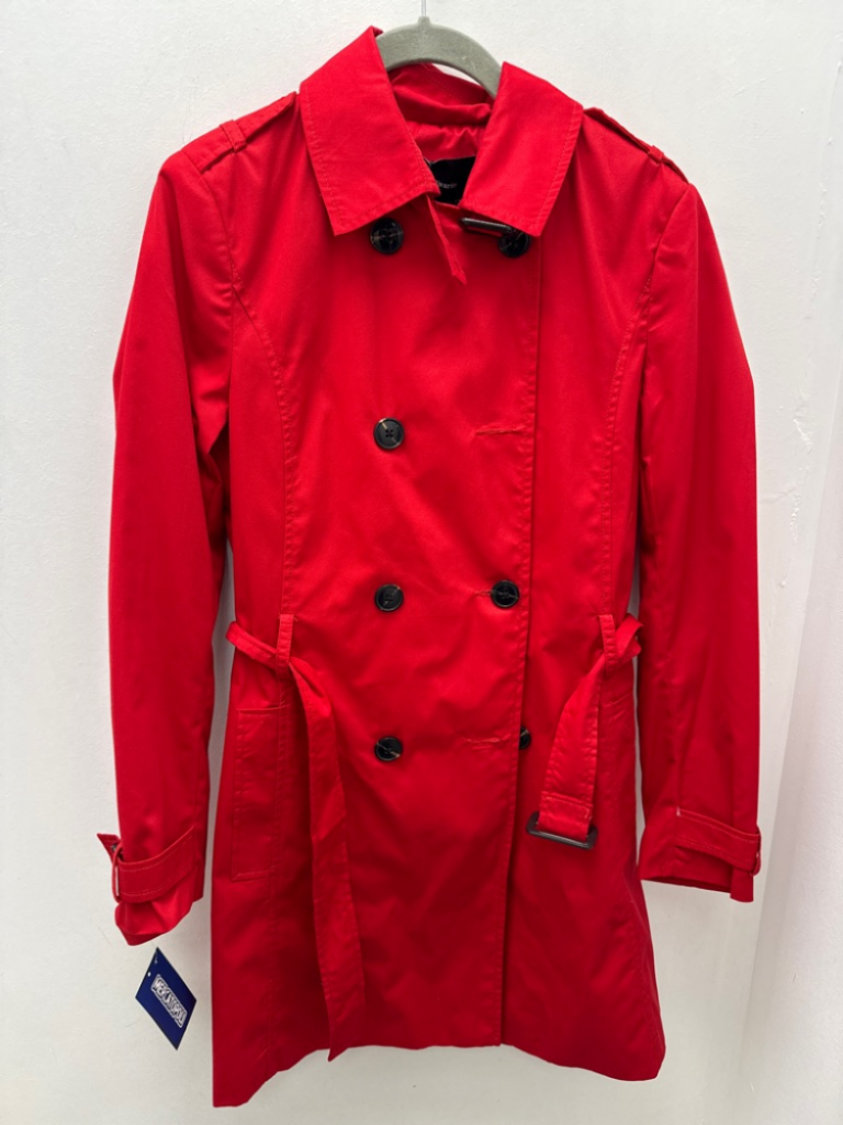 Mercatopoli Stradivarius Trench Rosso D M