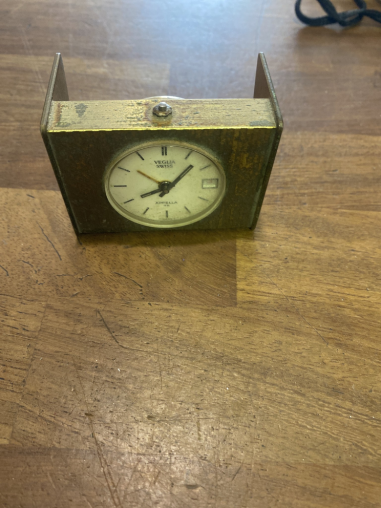 Mercatopoli Sveglia Swiss Da Tavolo Vecchia