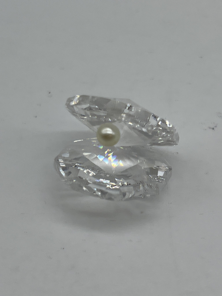 Mercatopoli Swarovski Conchiglia Con Perla Media