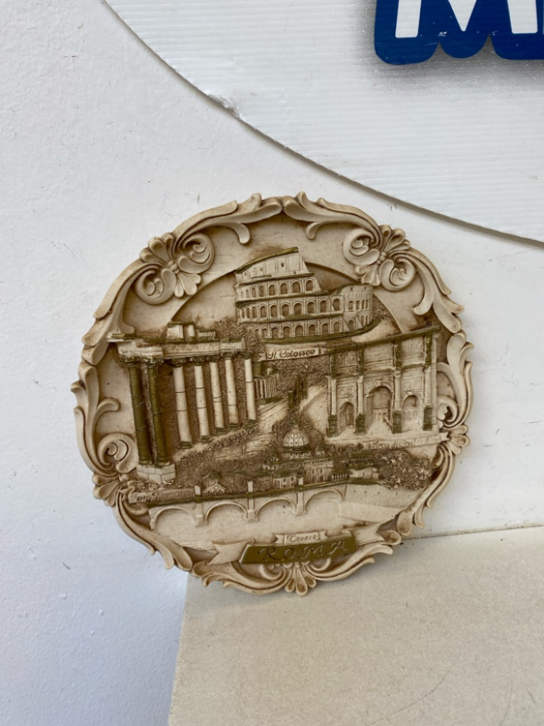 Mercatopoli Targa Resina Rotonda Roma