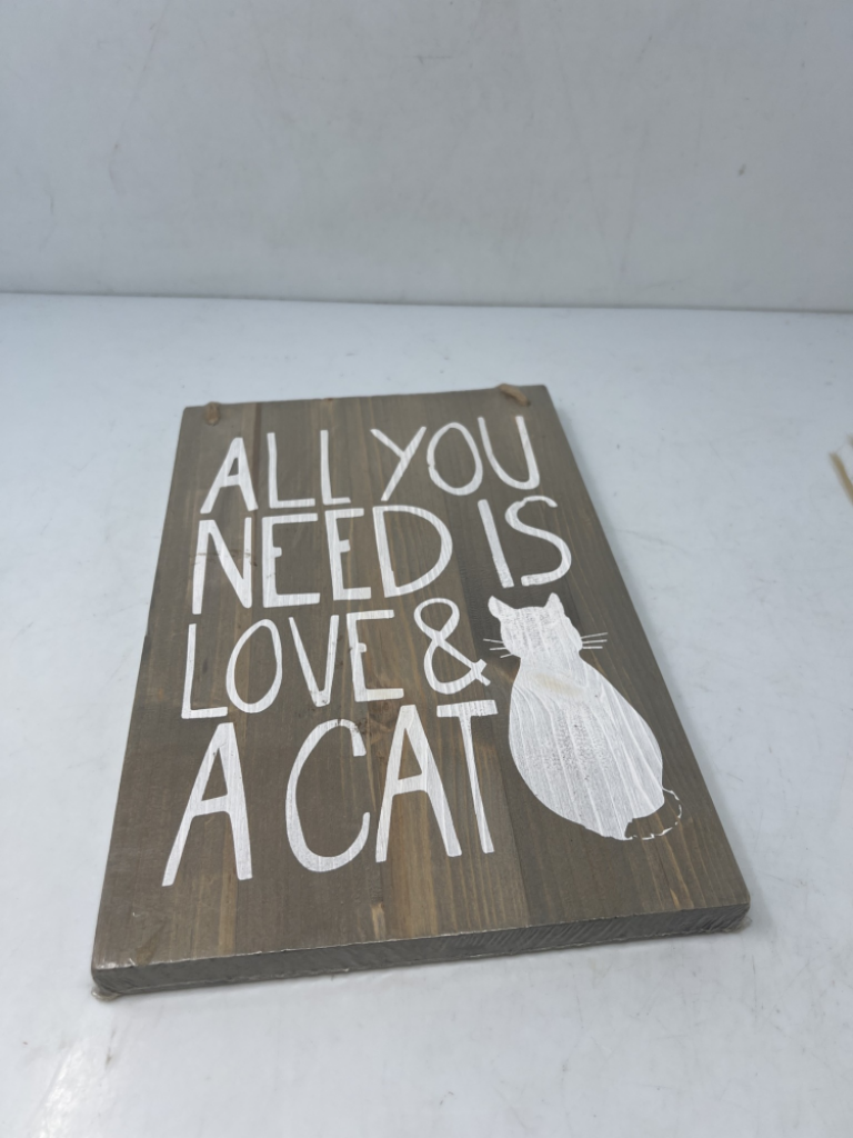 Mercatopoli Targa Shabby Gatto 31x20