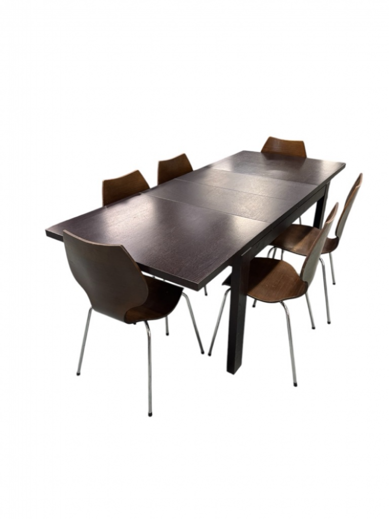 Mercatopoli TAVOLO ALLUNGABILE CON 6 SEDIE