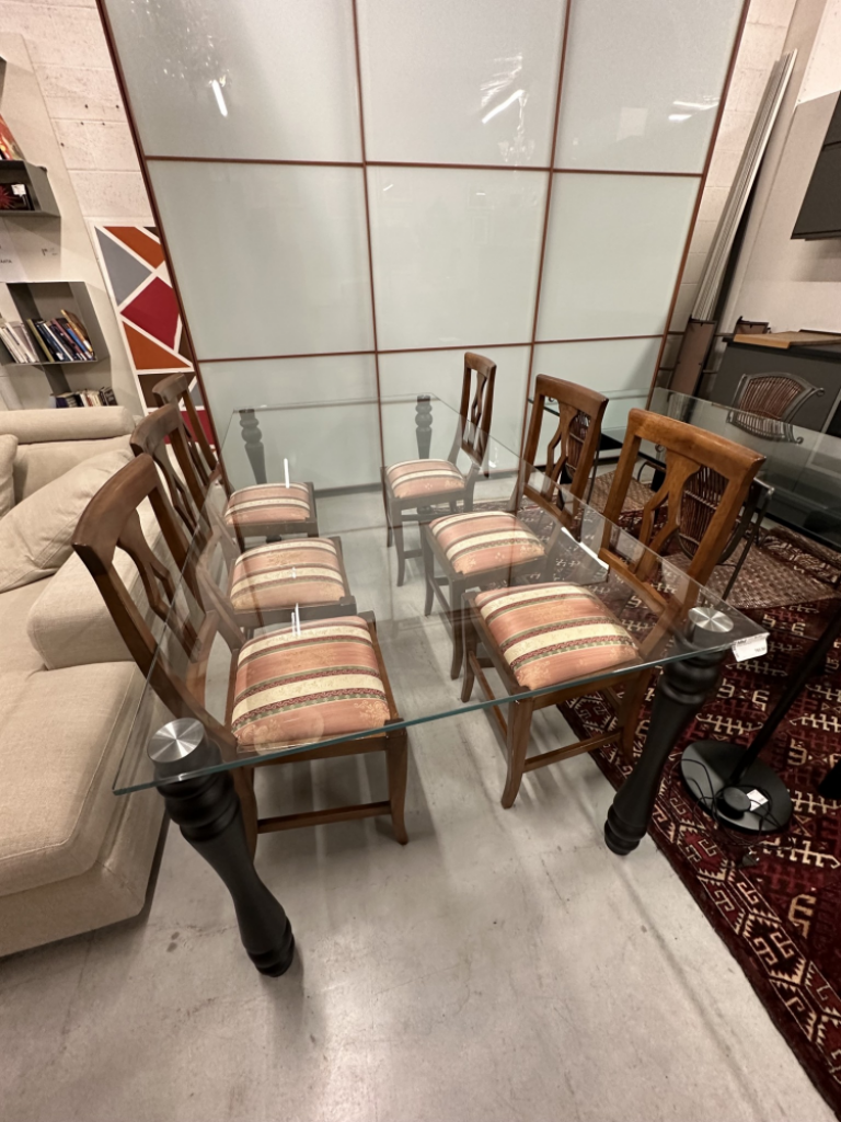 Mercatopoli Tavolo Cristallo