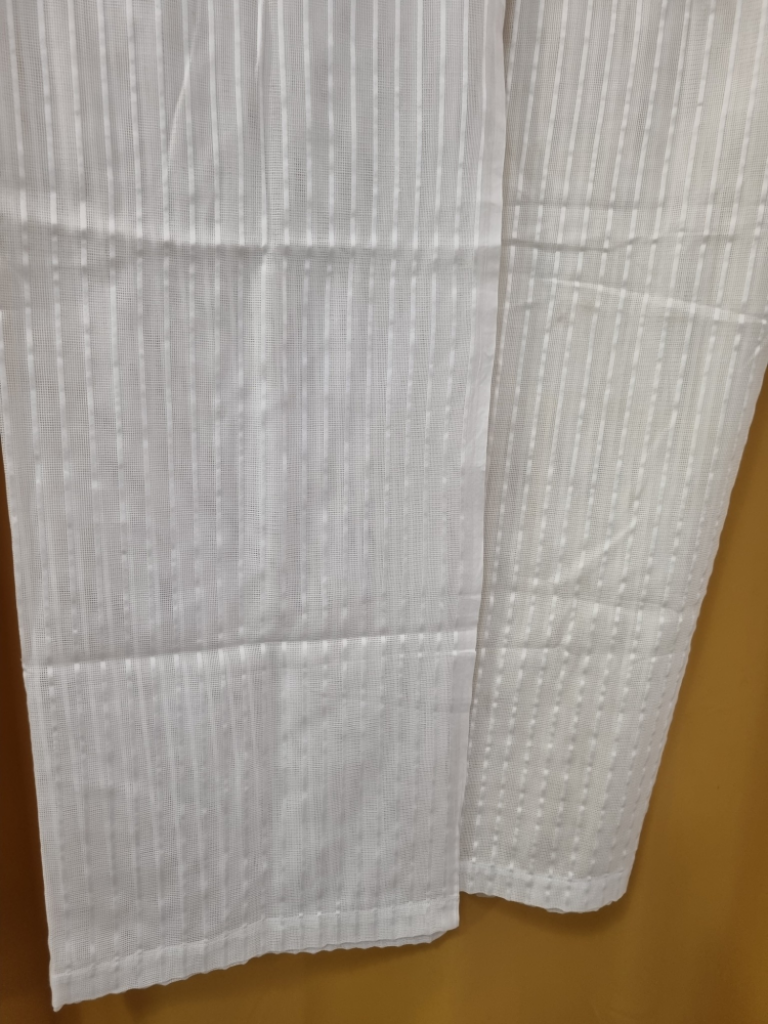 Mercatopoli Tenda Tessuto Bianca Cm 110 X 100