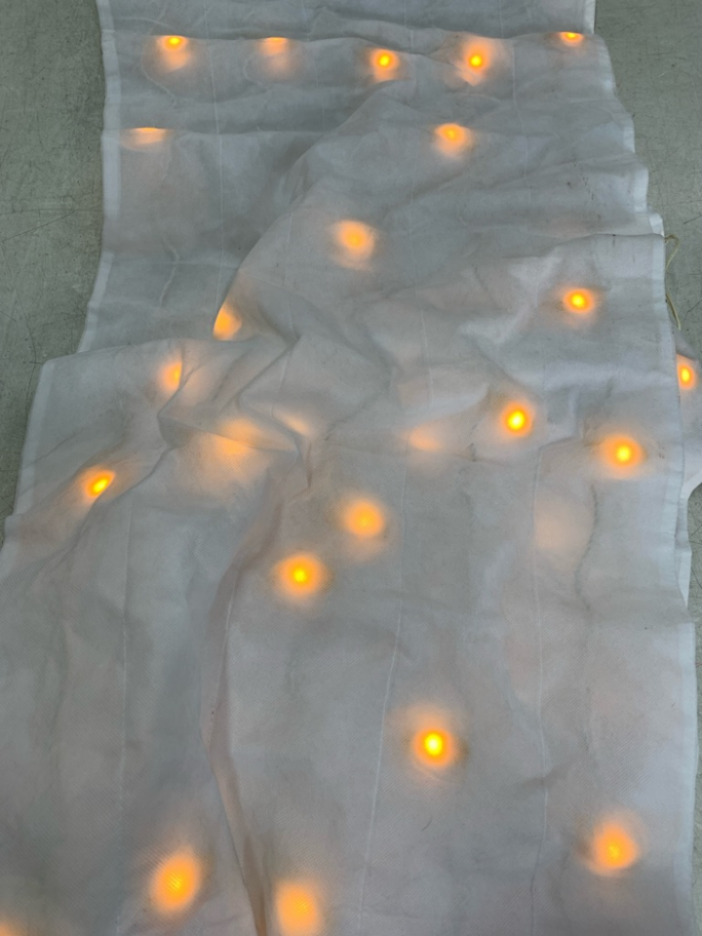 Mercatopoli Tendina Bianca Con Luci Ikea 50x180 A