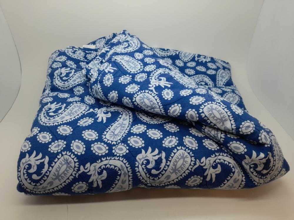 Mercatopoli Trapuntino Letto Singolo Blu