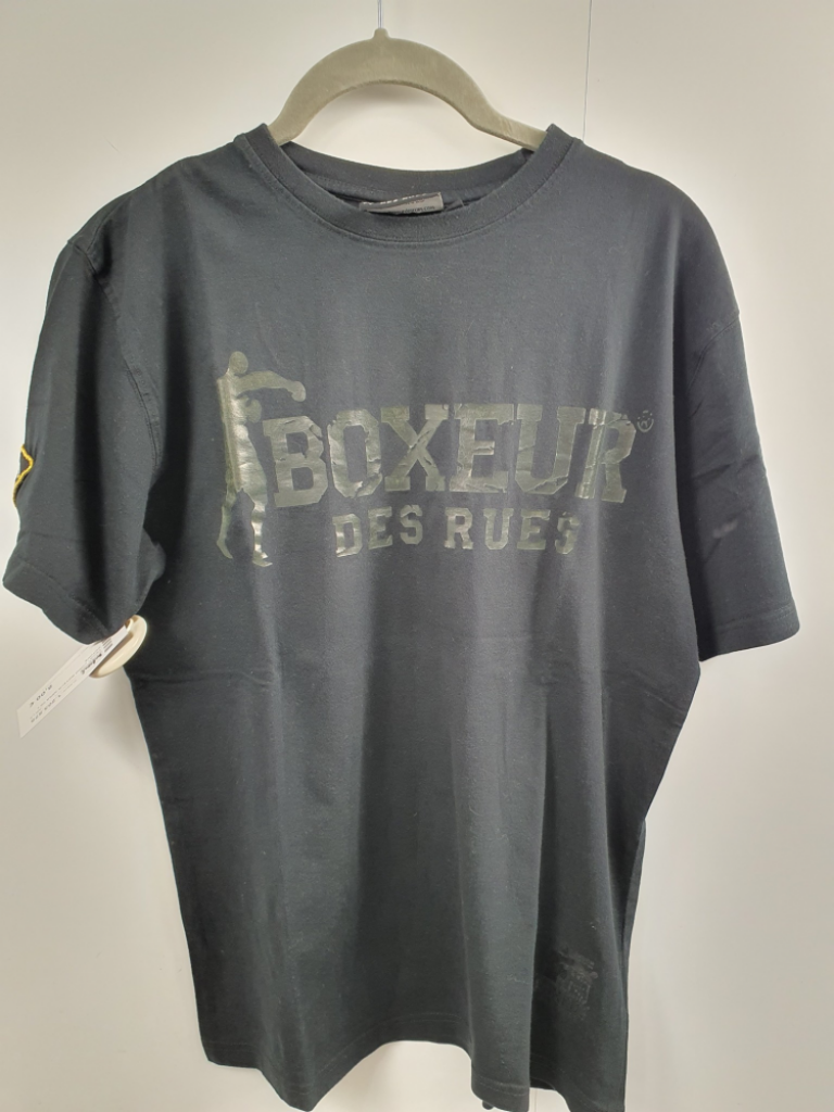 Mercatopoli Tshirt Uomo Boxeur Nera Tg L Cotone