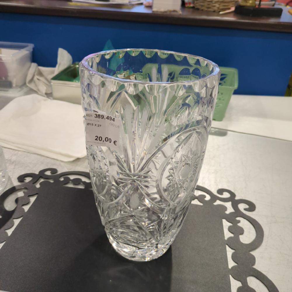 Mercatopoli Vaso Cristallo Ø15 X 27