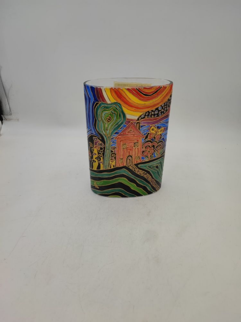 Mercatopoli Vaso Decorato A Mano NAGEL GERMANI