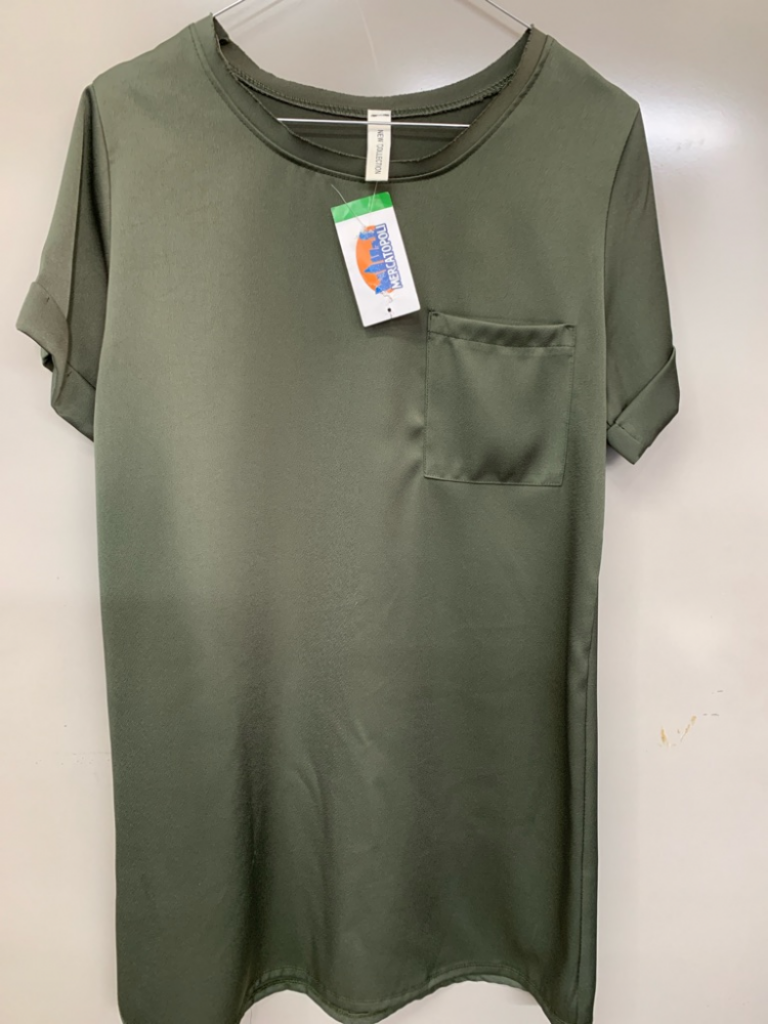 Mercatopoli Vestito Verde New Collection Tg U A