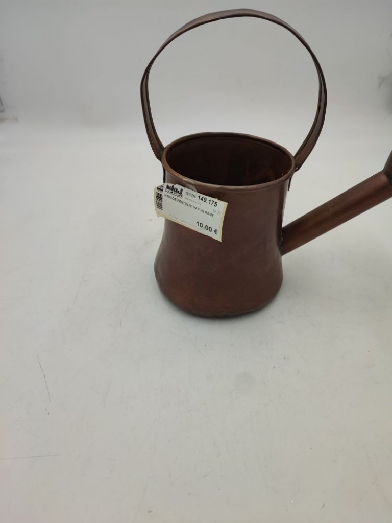 Mercatopoli Vintage Pentolini Vari In Rame