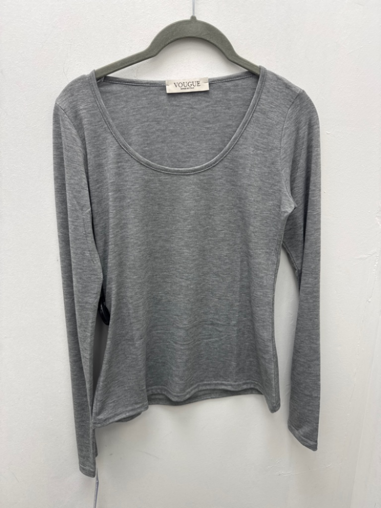 Mercatopoli Vougue Maglia Gri Man Lunga D S