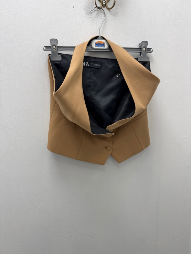 Mercatopoli Zara Gilet Nocciola D L