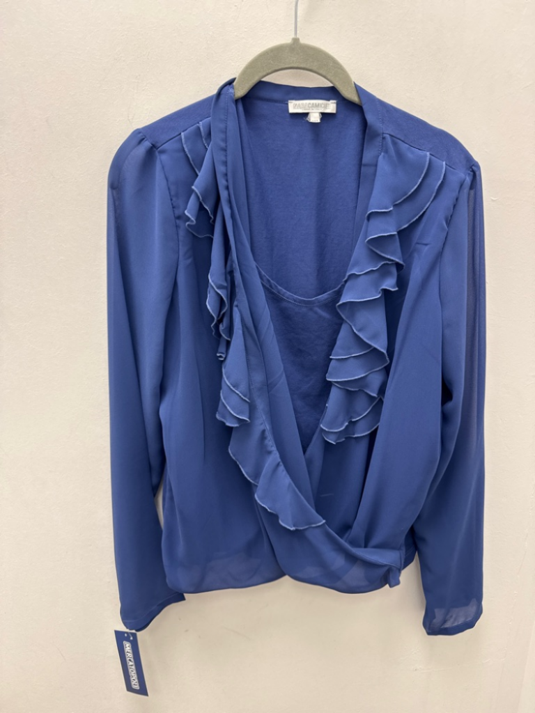 Mercatopoli Nara Camicie Maglia Velo Blu Rouge D Tg 3