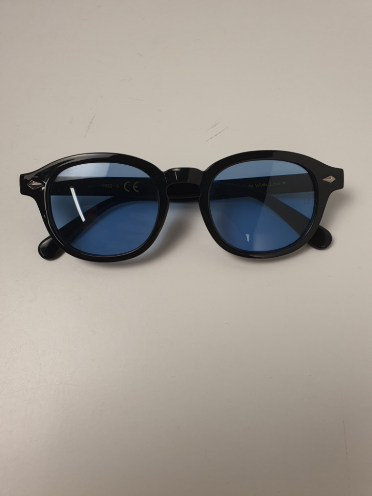 Mercatopoli Occhiali Da Sole SHEEN KELLY Polarizzata vintage con lenti rotonde Eyewear uomo donna–Lent