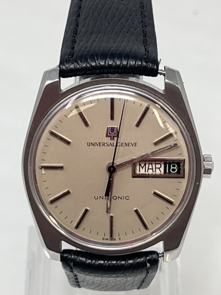 Mercatopoli OROLOGIO UNIVERSALE GENEVE 1-53 UNISONIC 218 ACCUTRON 1965