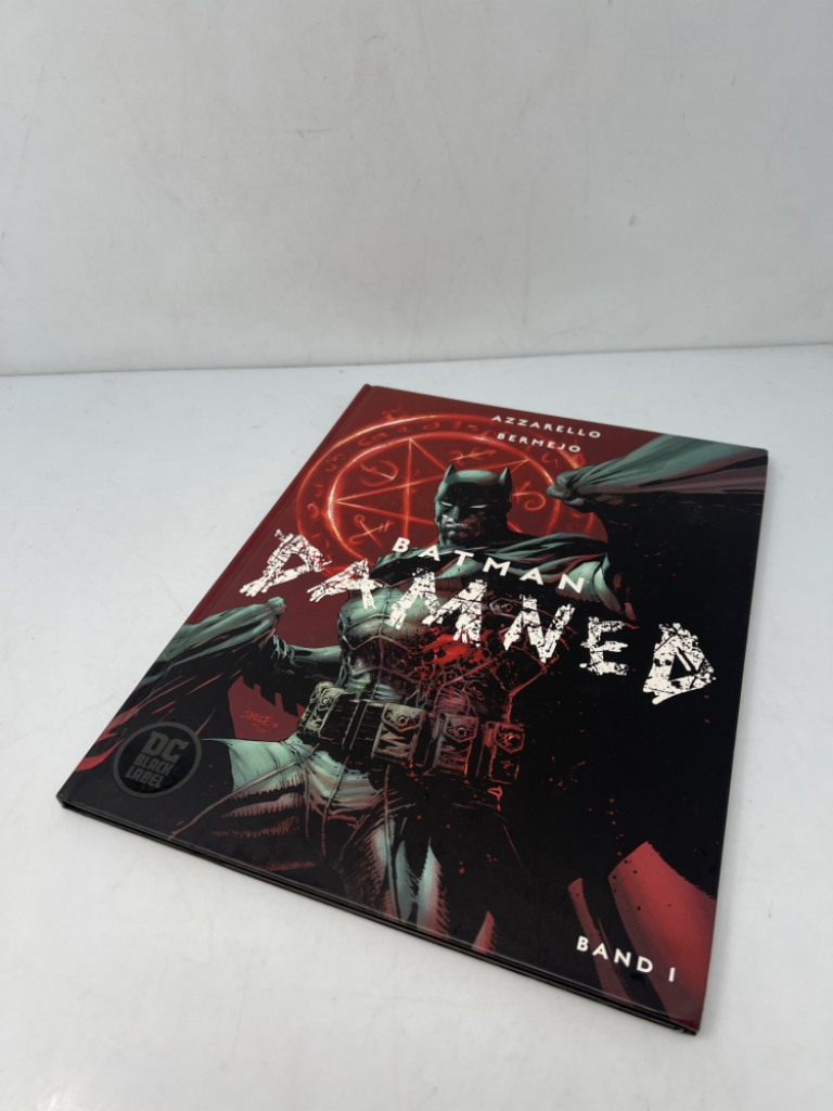 Mercatopoli Panini Comics Azzarello Bermejo Fumertto Batman Damned