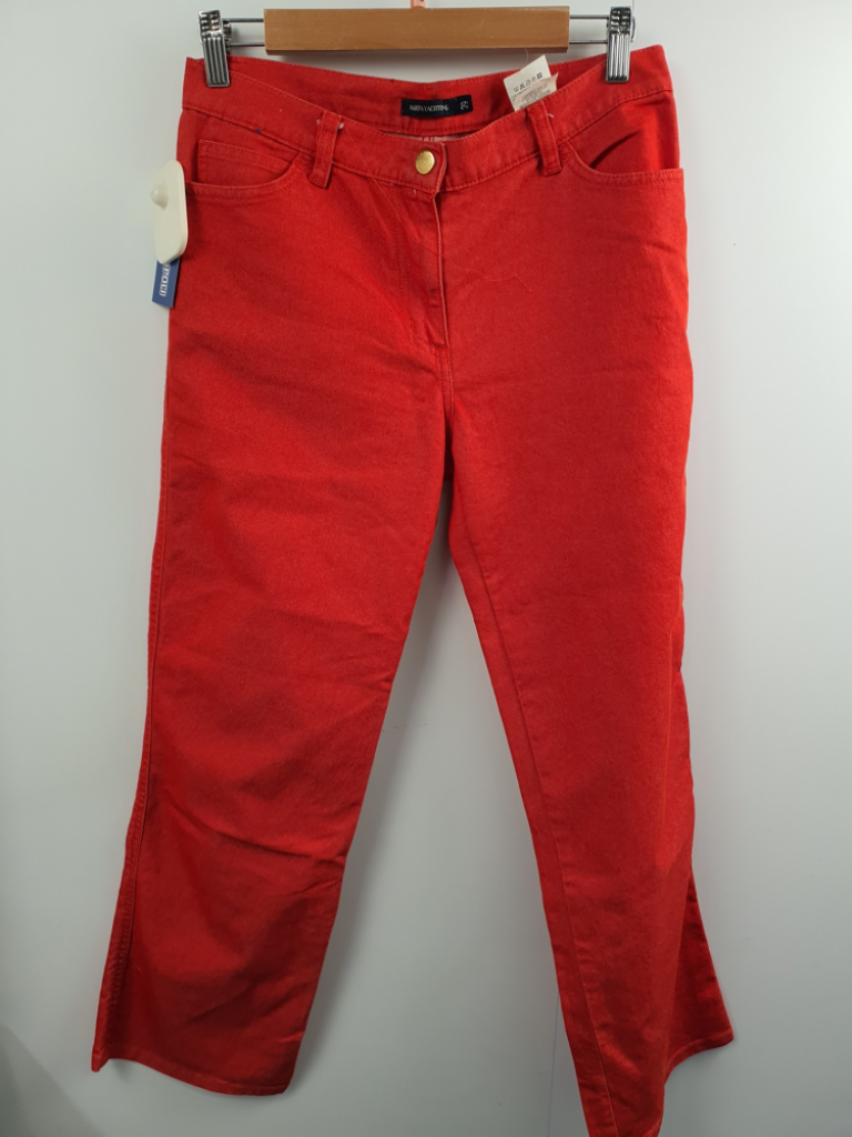 Mercatopoli Pantalone Rosso Donna Marina Yacting Tg 29 ( 42/44 It)