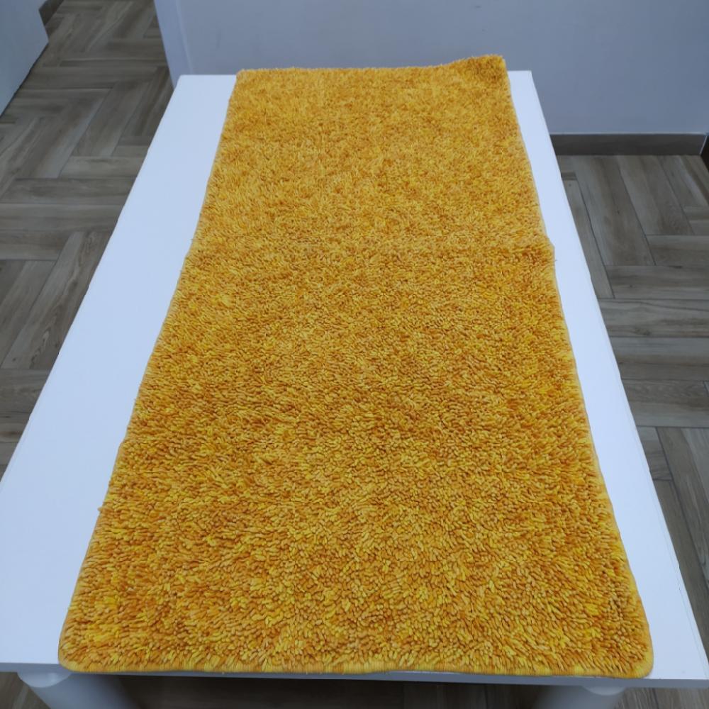 Mercatopoli Paracchi Tappeto Antiscivolo Cotone Arancio 55x140cm