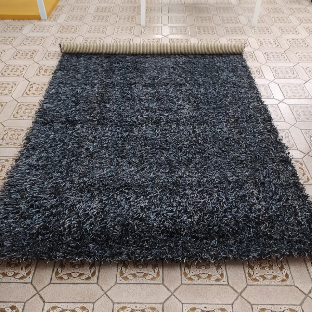 Mercatopoli Paracchi Tappeto Nero/Argento 160x235cm