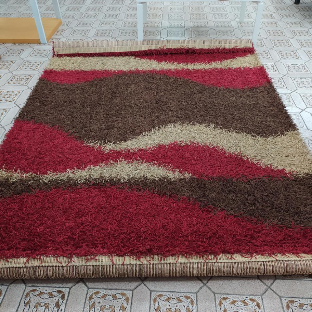Mercatopoli Paracchi Tappeto Rosso/Cacao/Ocra 200x300cm