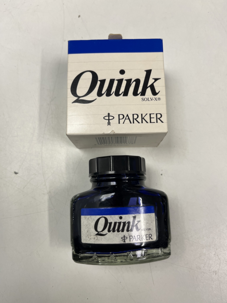 Mercatopoli Parker Bottiglia Inchiostro Quink Contenuto 57 ML Blu