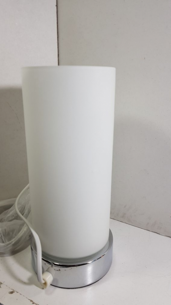 Mercatopoli Paulmann Table & Desk Lampada da tavolo Pinja Vetro Bianco