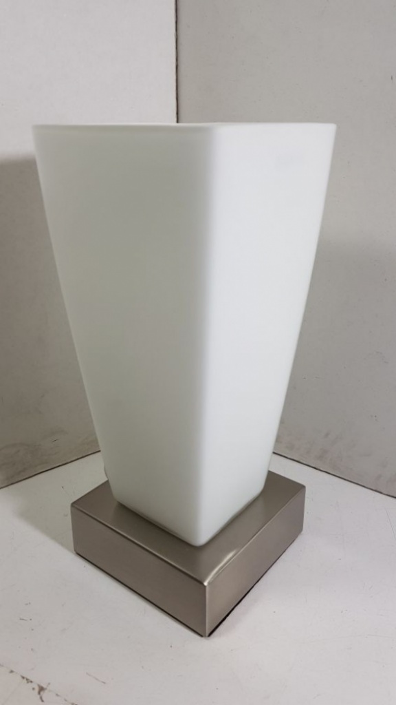 Mercatopoli Paulmann Table & Desk Lampada da tavolo Pinja Vetro Bianco