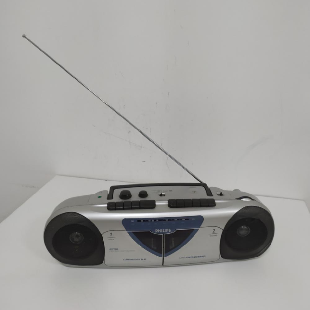 Mercatopoli Philips Stereo Cassette Recorder Radio AW7150/00S