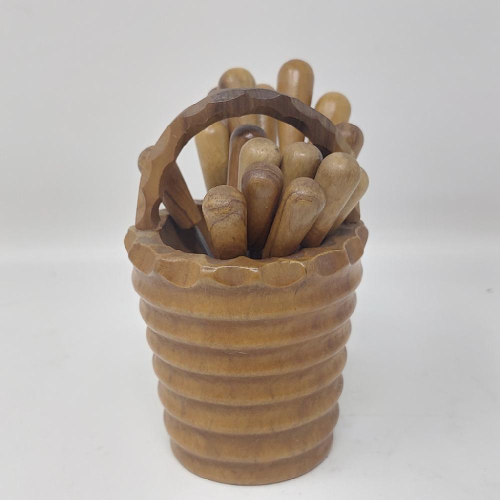 Mercatopoli Piccolo Mastello 16 Forchettine Antipasti