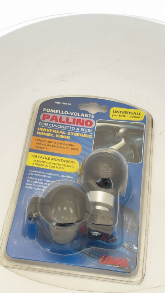 Mercatopoli Pomello Pallino Per Volante Lampa Con Cuscinetti Nuovo