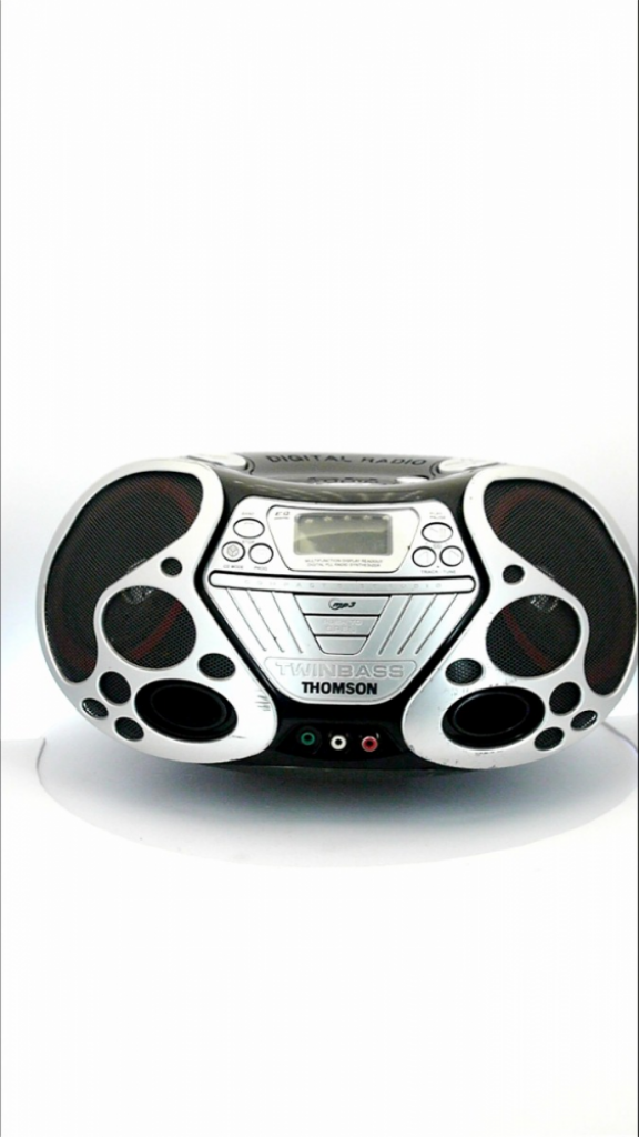 Mercatopoli Radio Stereo Cd Mp3 Thomson Twin Bass Sound System