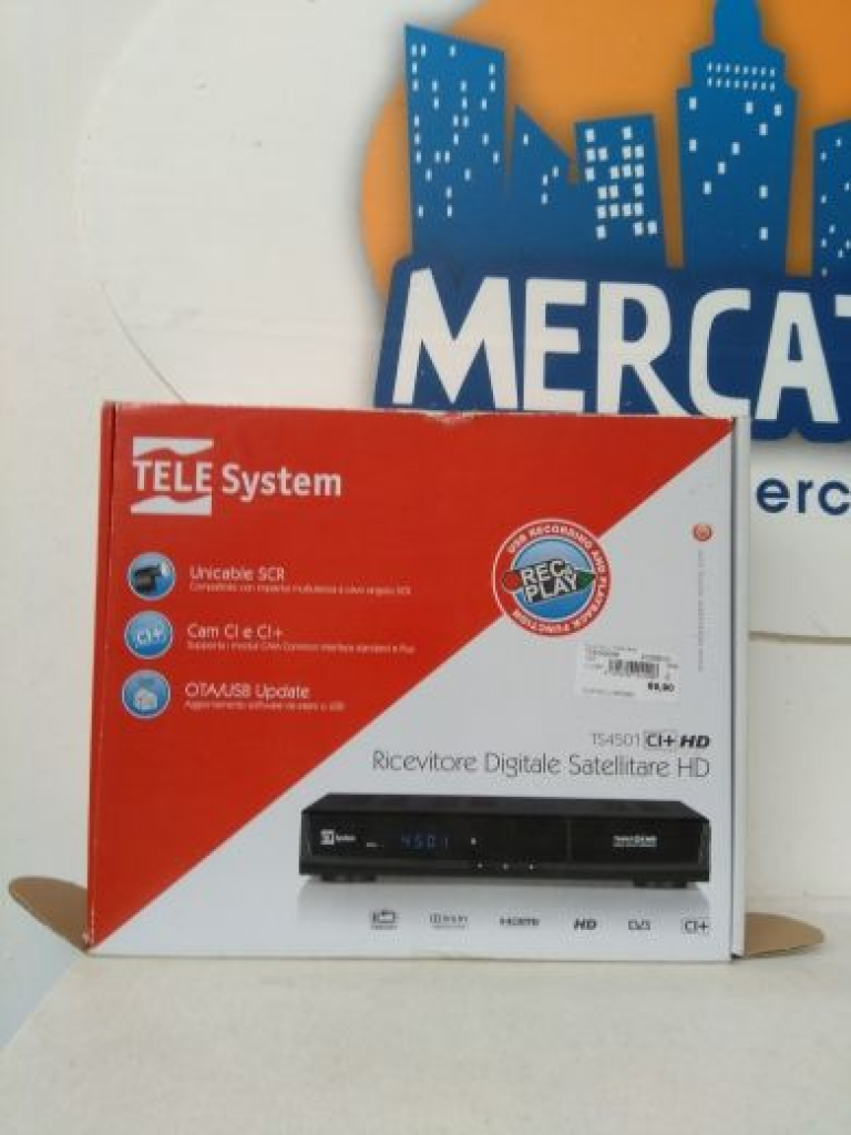 Mercatopoli Ricevitore Digitale Satellitare Telesystem