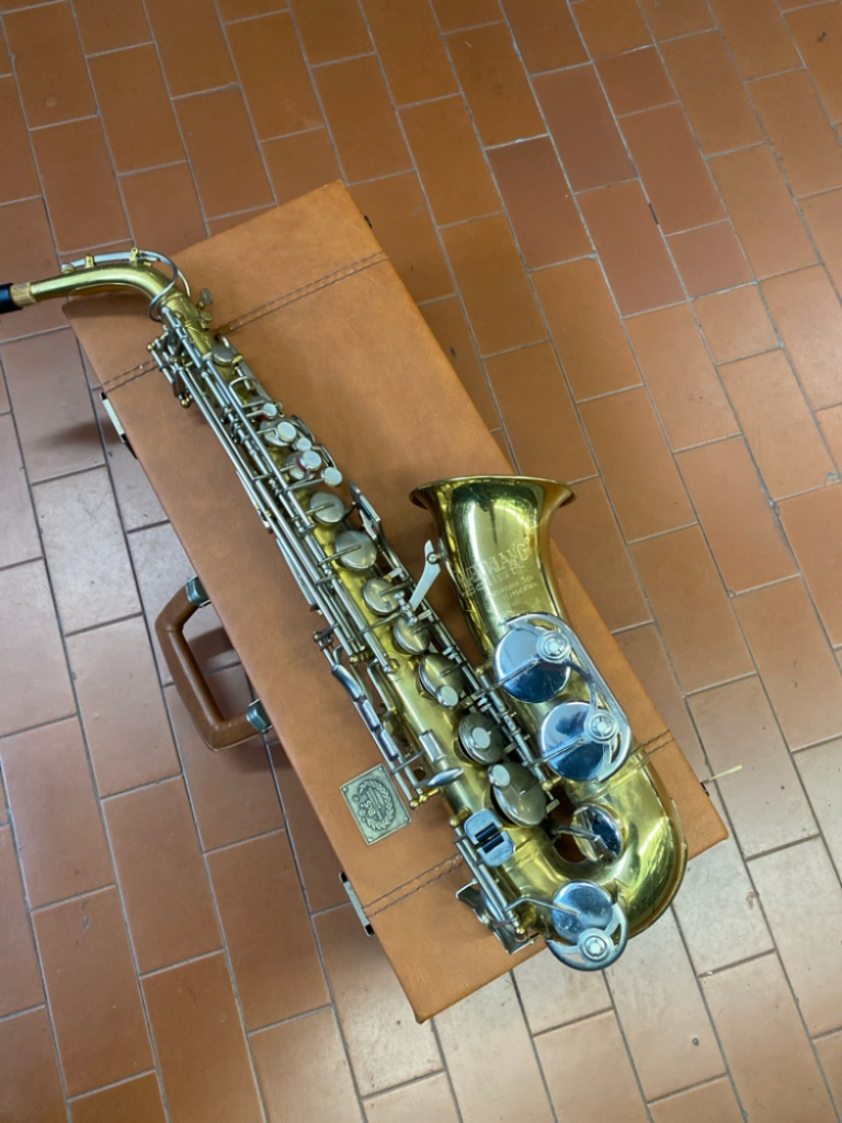 Mercatopoli Sax weltklang solist Anni 50/70 Con Valigetta