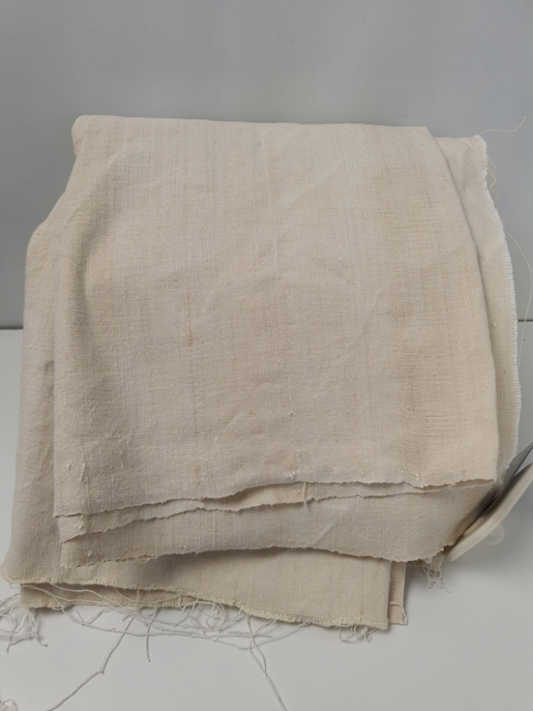 Mercatopoli Scampolo Tela Canapa Naturale Cm 60 X 180