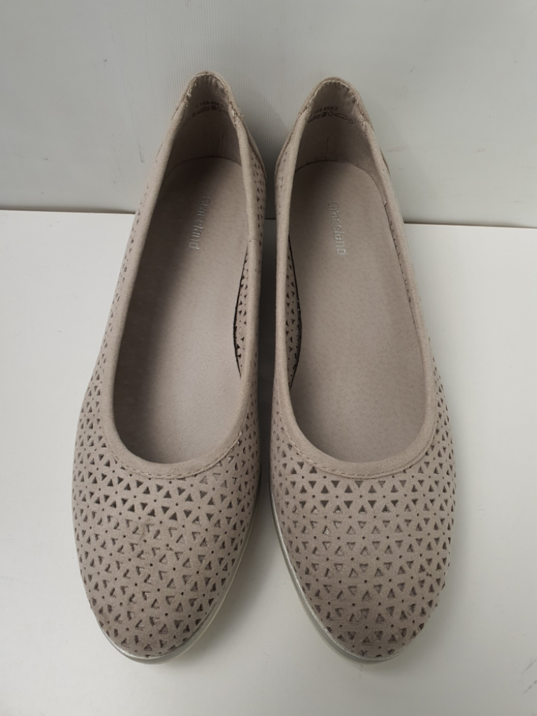 Mercatopoli Scarpa Donna Graceland Color Gesso N 39 Simil Pelle Laserata