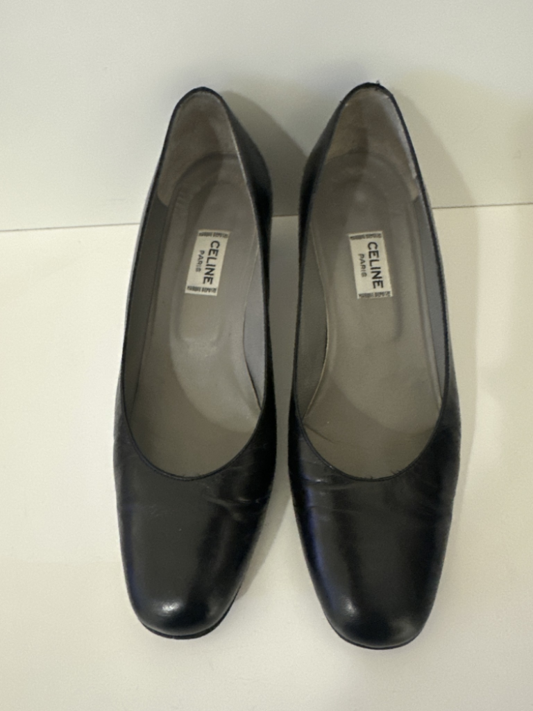 Mercatopoli SCARPE NERE TACCHETOT BASSO CELINE N 37
