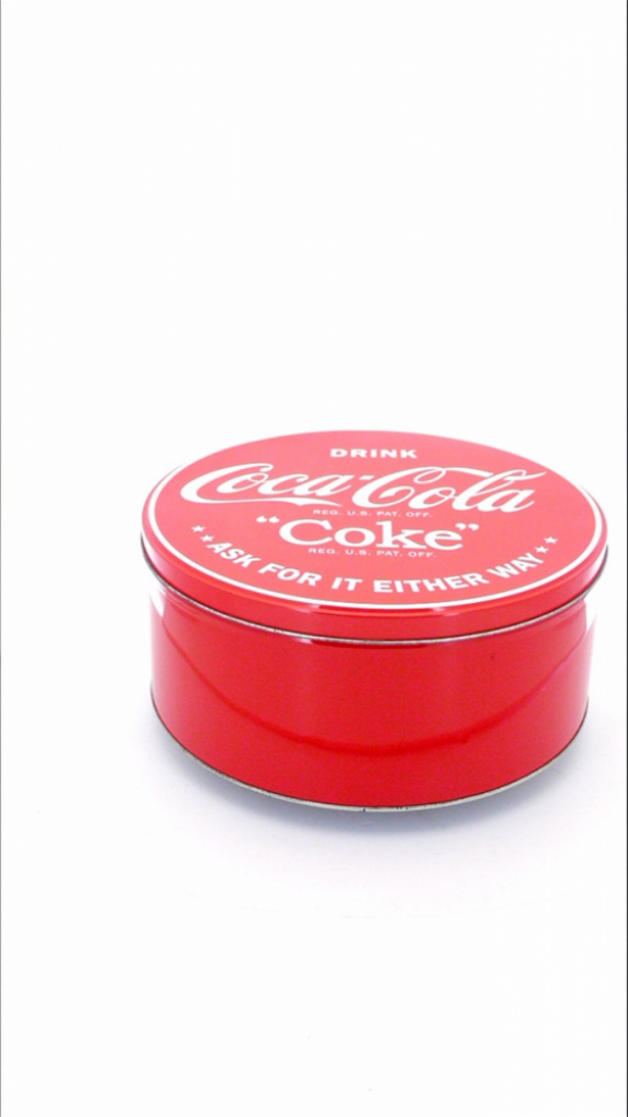 Mercatopoli Scatola Latta Da Collezione Coca Cola D18h9cm
