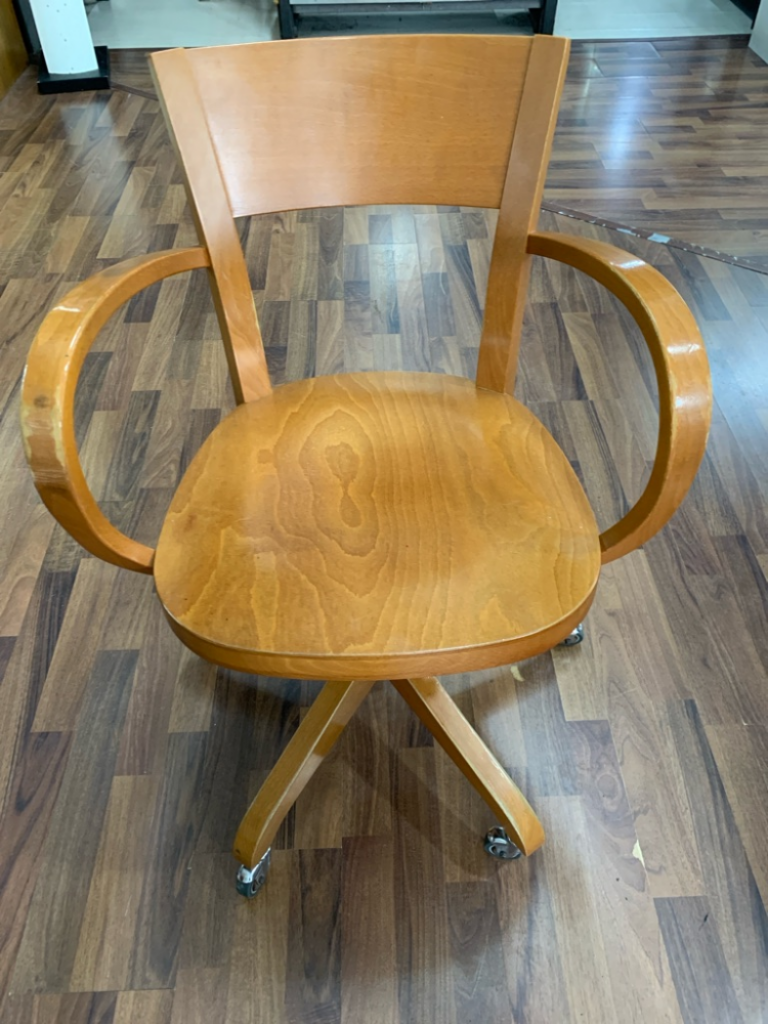 Mercatopoli SEDIA CALLIGARIS GIREVOLE REGOLABILE LEGNO MARR