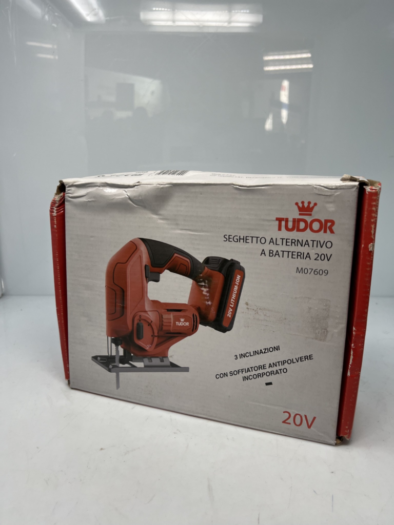 Mercatopoli SEGHETTO ALTERNATIVO A BATTERIA 20V ROSSO TUDOR M07609