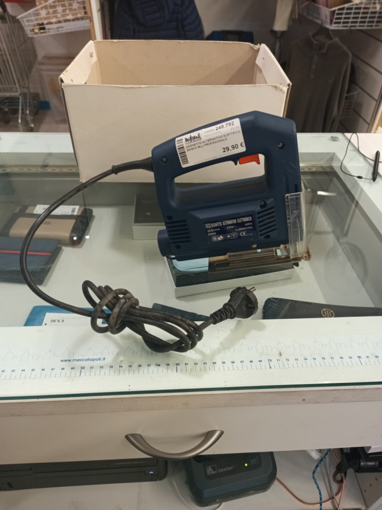 Mercatopoli Seghetto Alternativo Elettrico Bosch Blu Profesionale