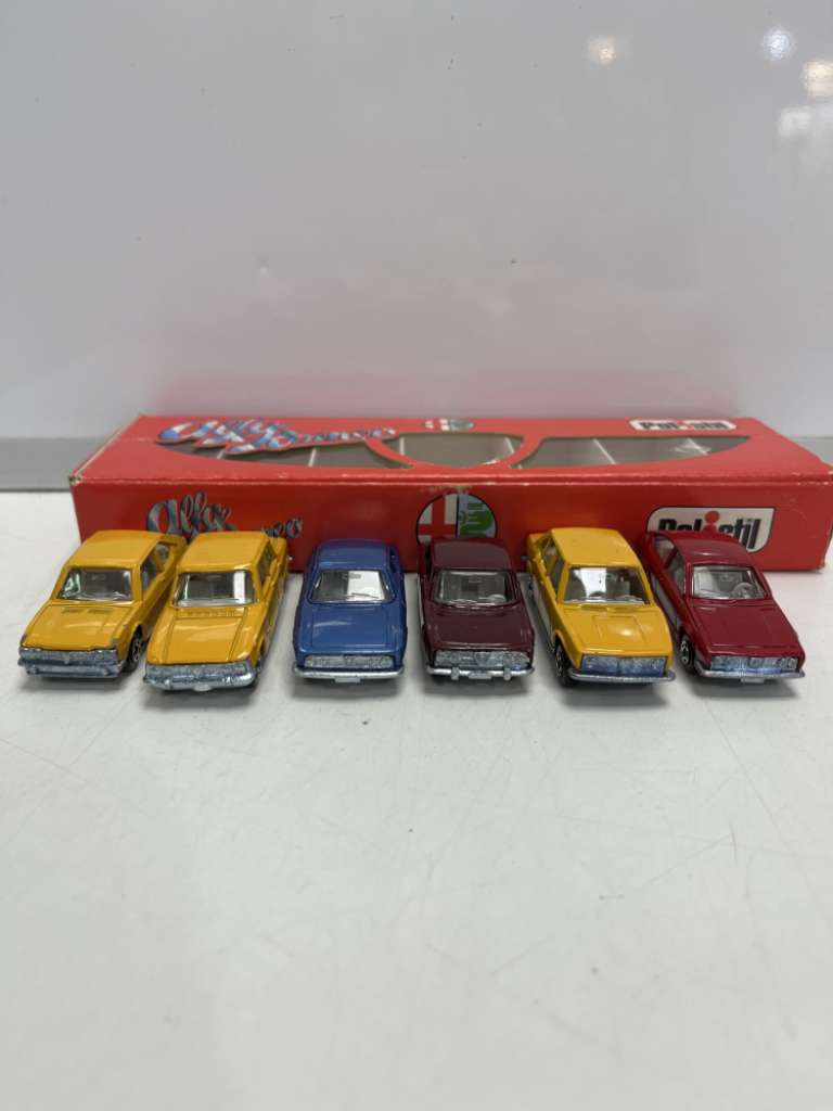 Mercatopoli Serie 6 Modellini Alfa Romeo RJ43/44/45/46/47 C/scatola