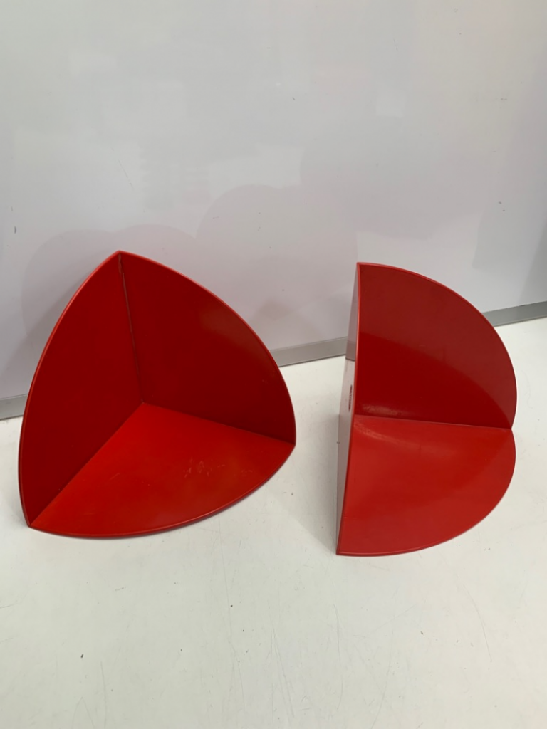 Mercatopoli Set 2 Fermalibri Kartell 4909 Made In Italy Design Giotto Stoppino