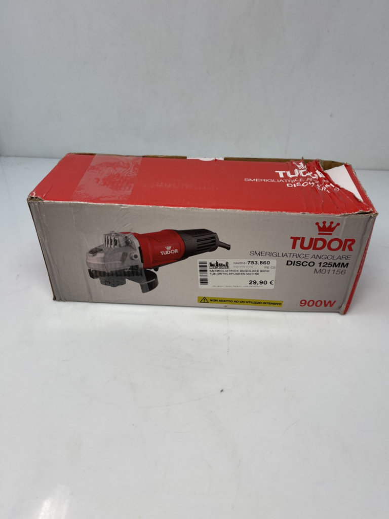 Mercatopoli SMERIGLIATRICE ANGOLARE 900W TUDOR/TELEFUNKEN M01156